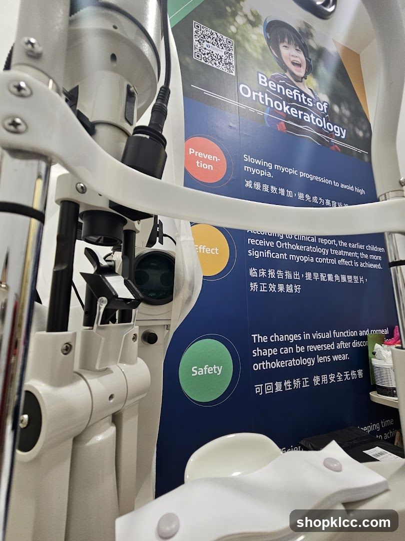 Orthokeratology Benefits Poster