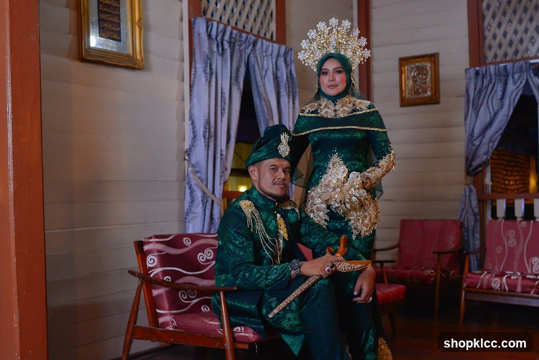 Couple in Traditional Attire