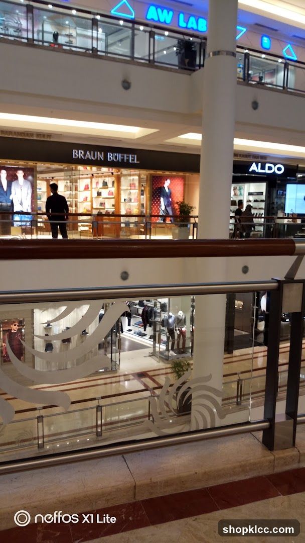 Mall Interior with Storefronts