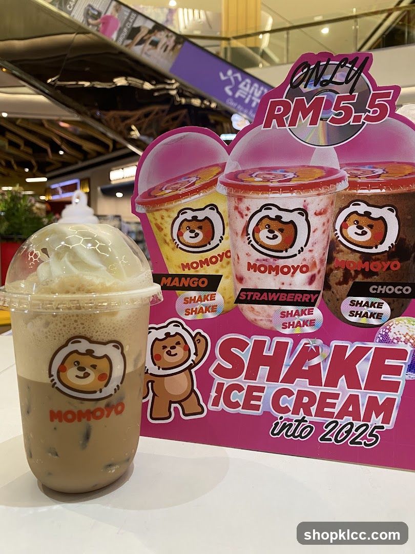 Momoyo Shake Ice Cream Promotion