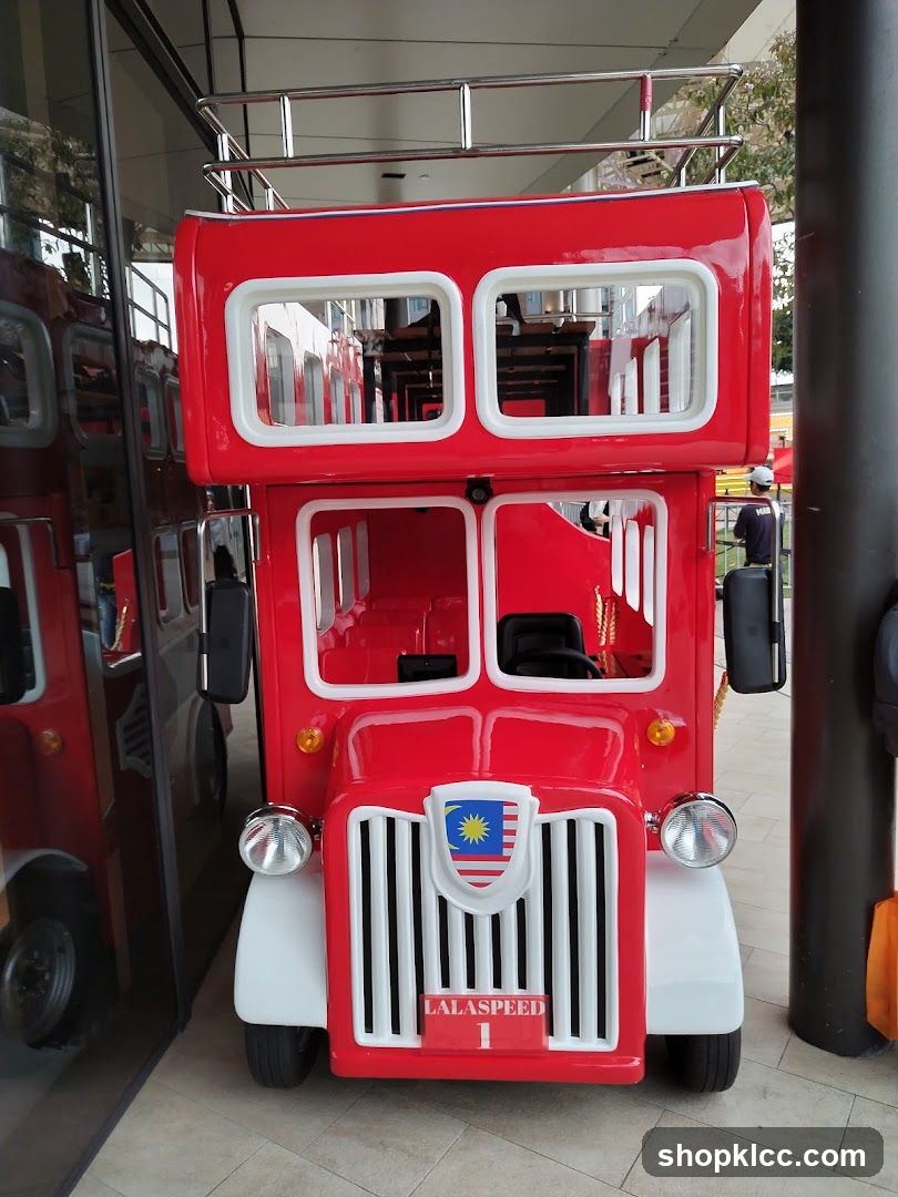 Red Double-Decker Bus Replica