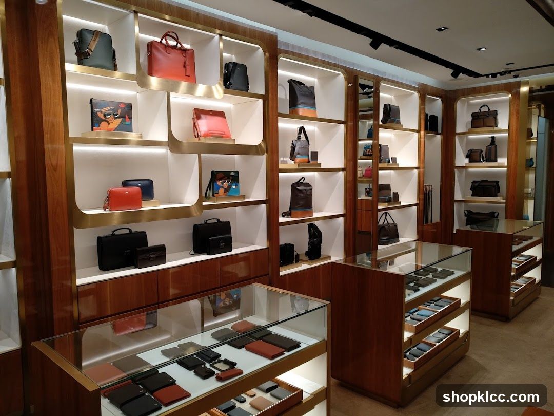 Leather Goods Store Interior