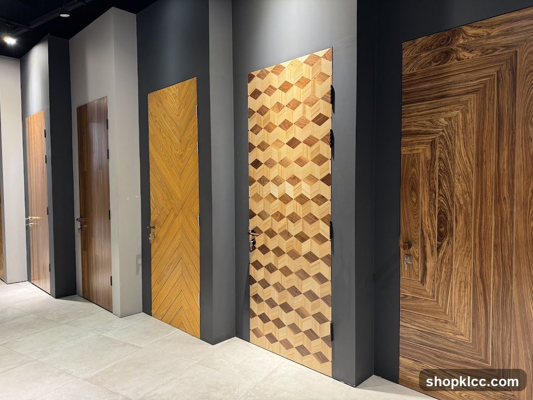 Display of Decorative Doors