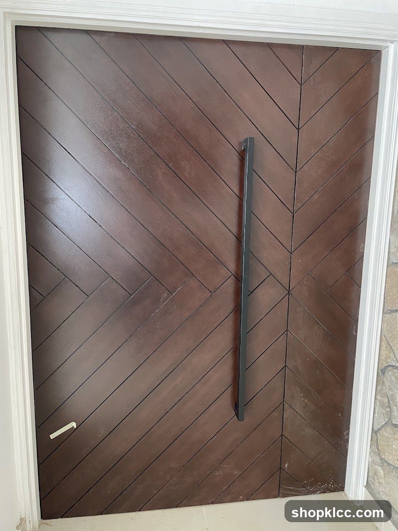 Modern Wooden Door