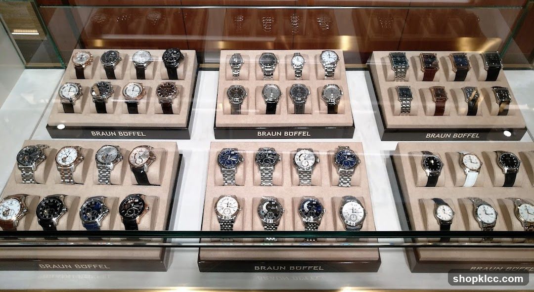 Braun Buffel Watches Display