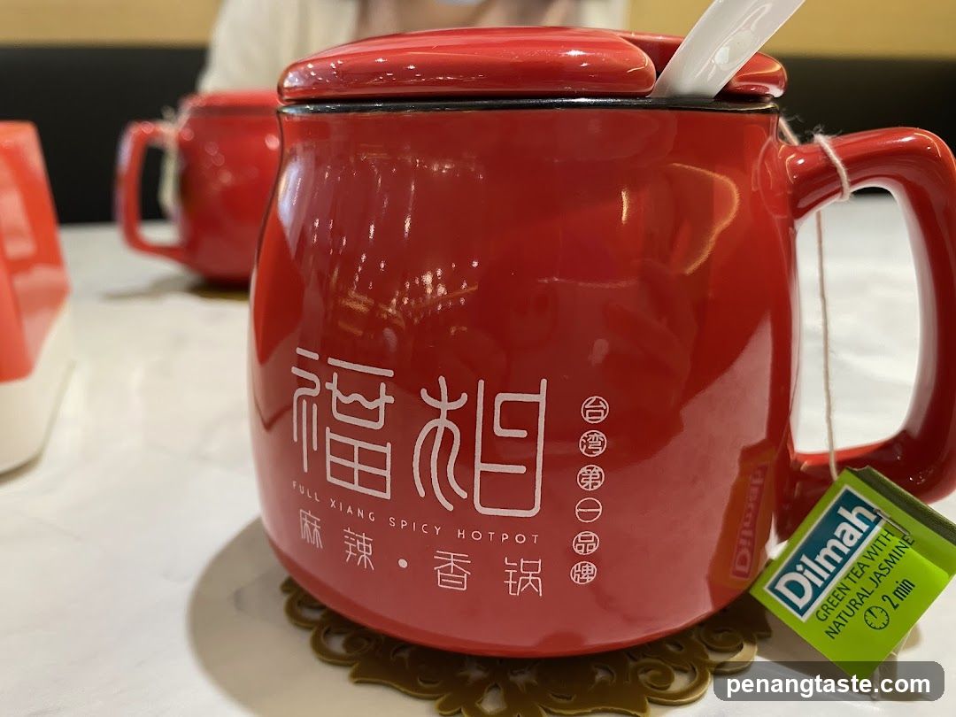 Red Mug with Tea Bag