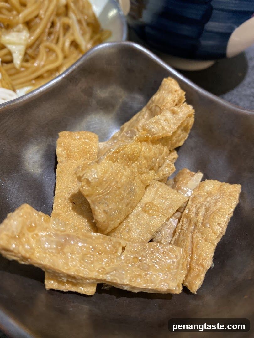 Fried Tofu Skin Strips