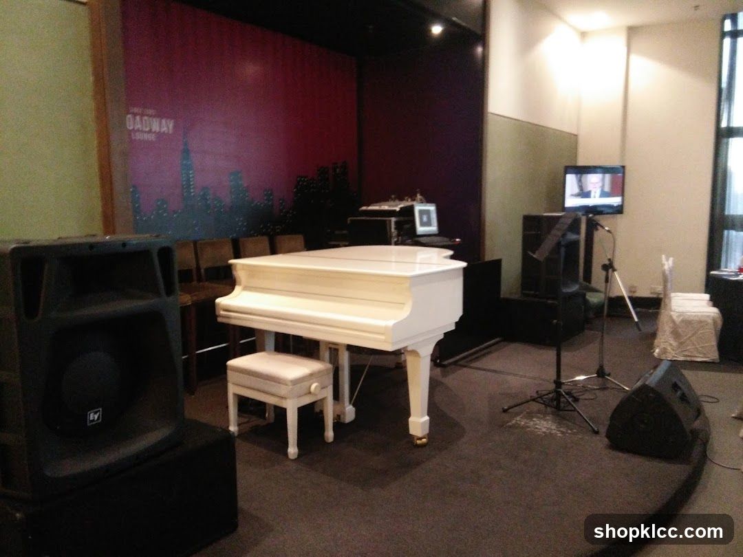 Piano and Sound Equipment