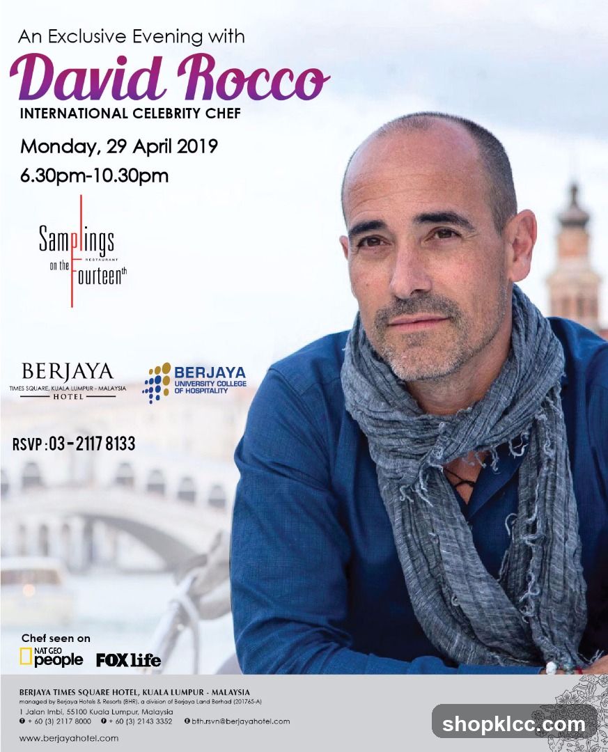An Exclusive Evening with David Rocco