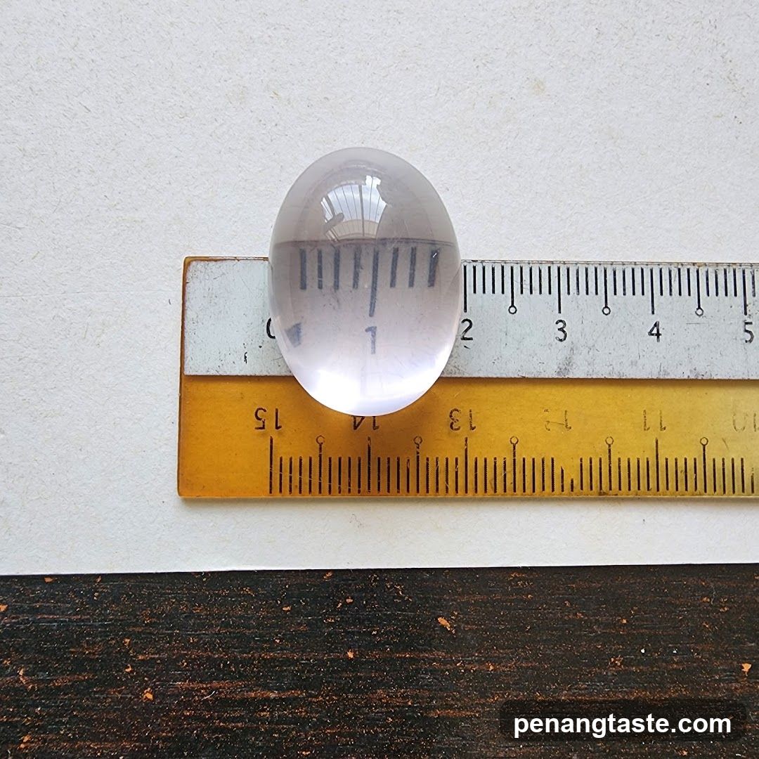 Gemstone on Ruler