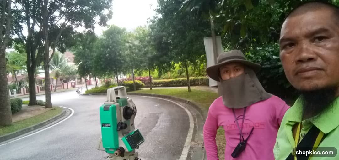 Surveyors with Equipment
