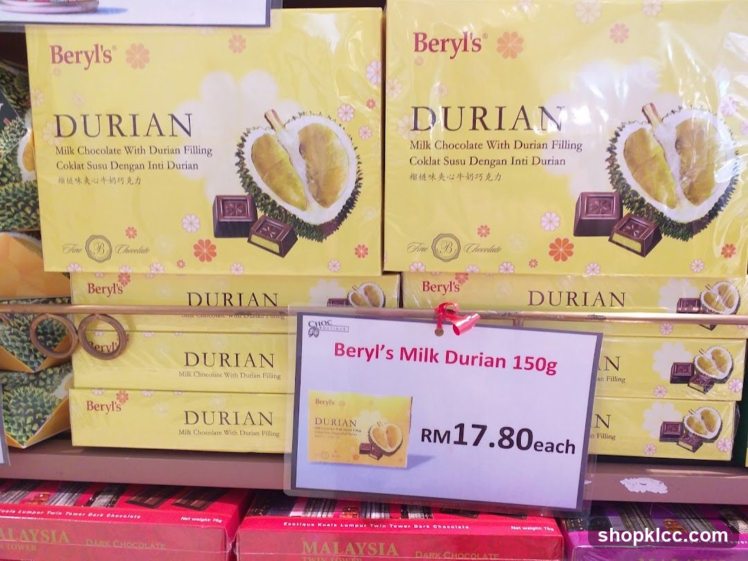 Beryl's Durian Milk Chocolate