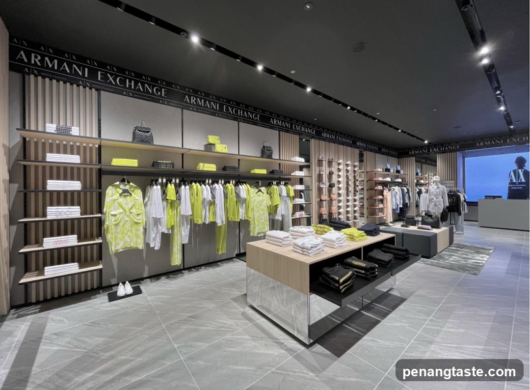 Armani Exchange Store Interior