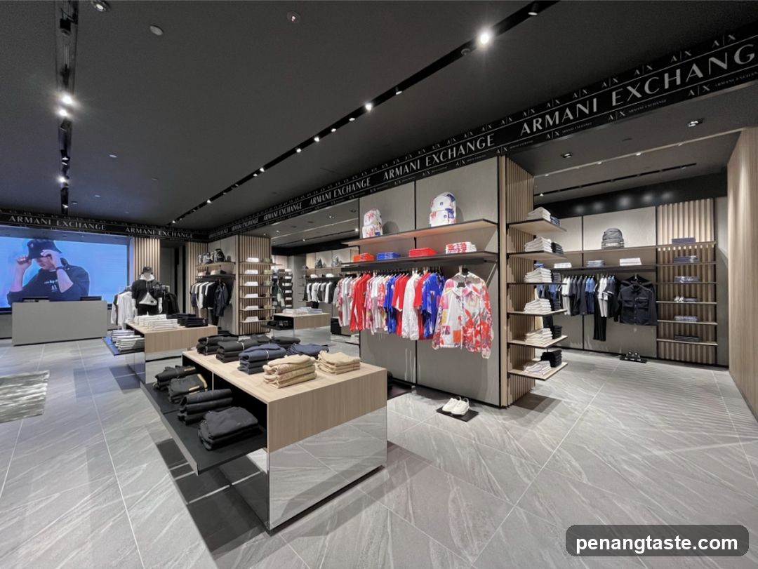 Armani Exchange Store Interior