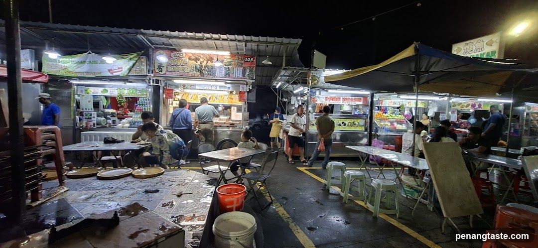 Night Market Food Stalls