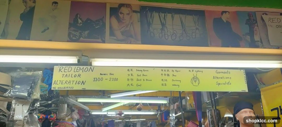 Tailor Shop Signage