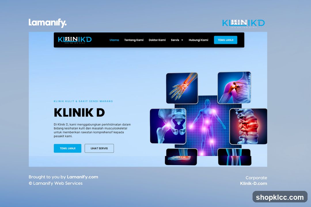 Klinik D Website