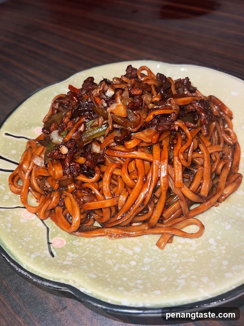 Noodles with Meat and Vegetables