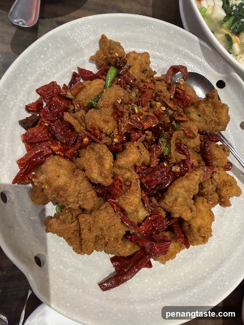 Spicy Fried Chicken with Dried Chilies
