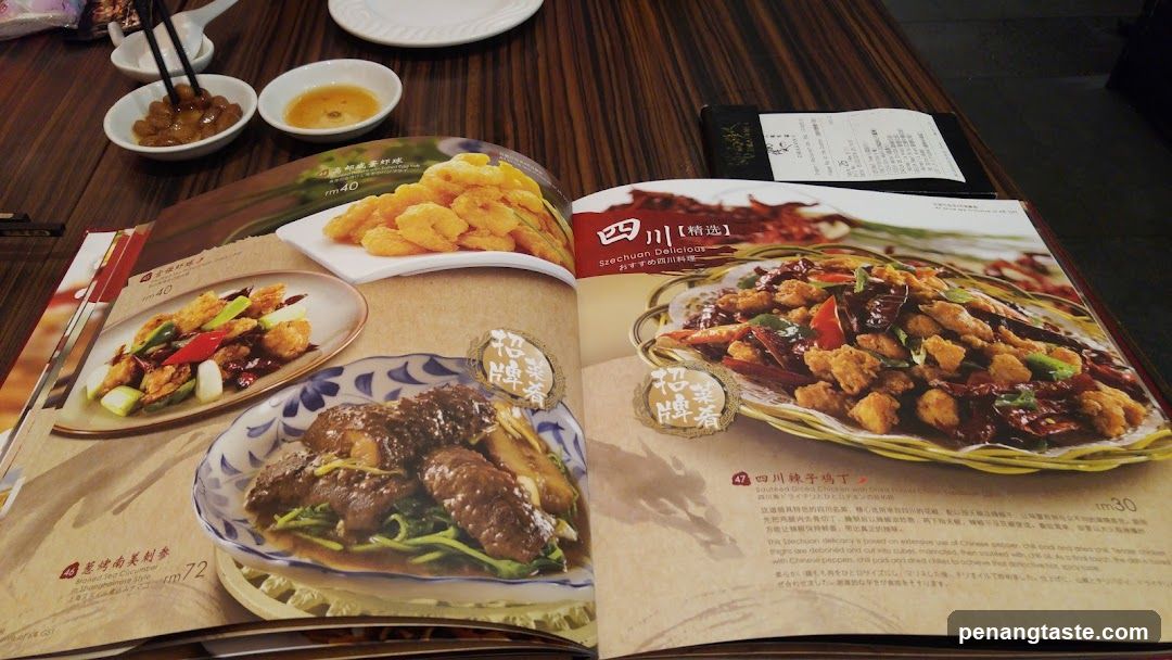 Szechuan Delicious Menu