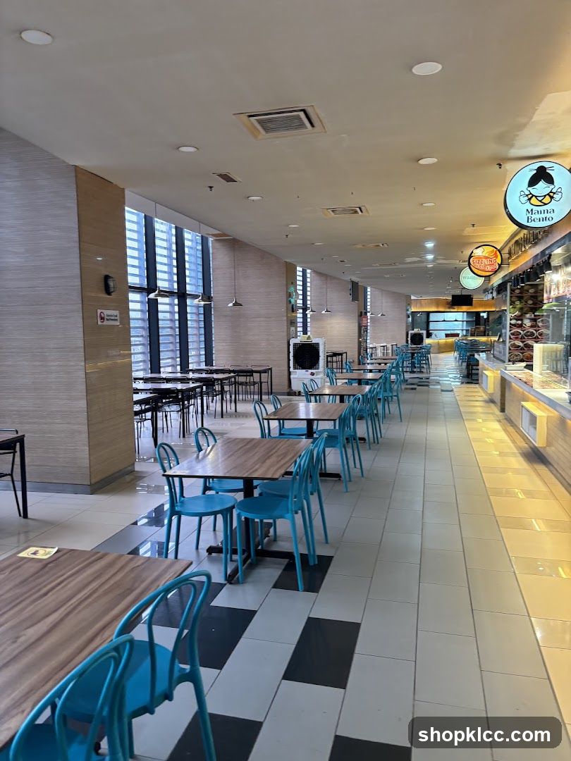 Food Court Seating Area