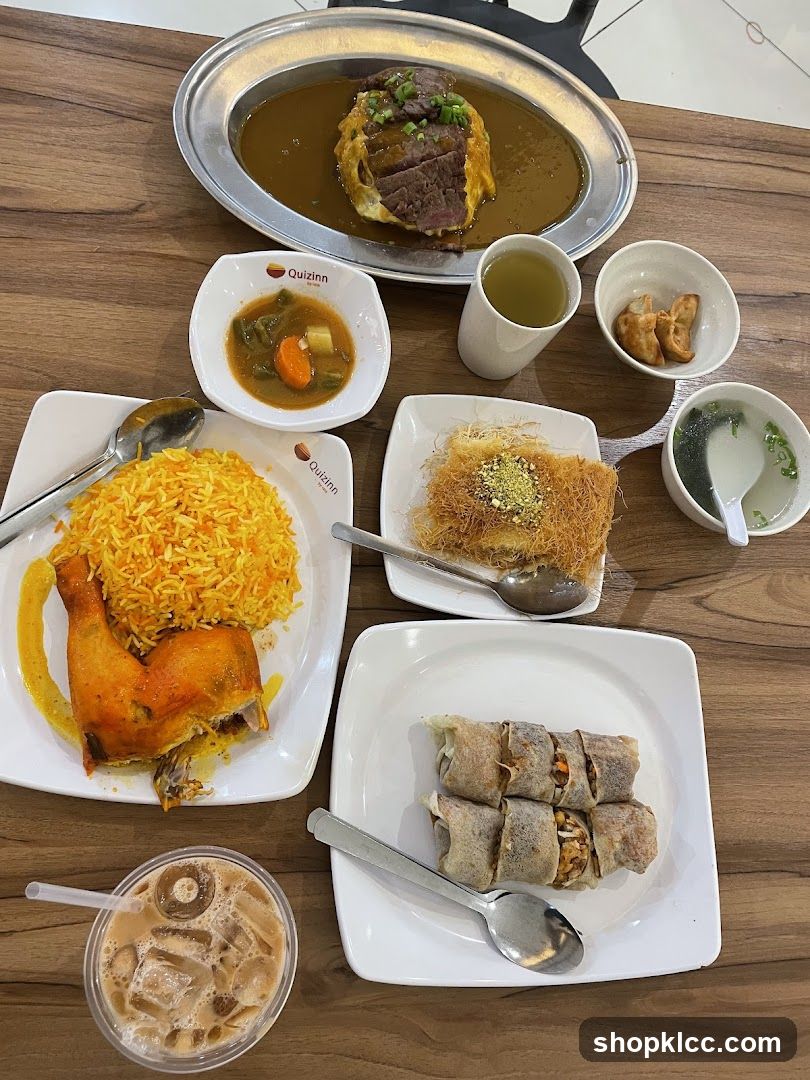 Assortment of Dishes