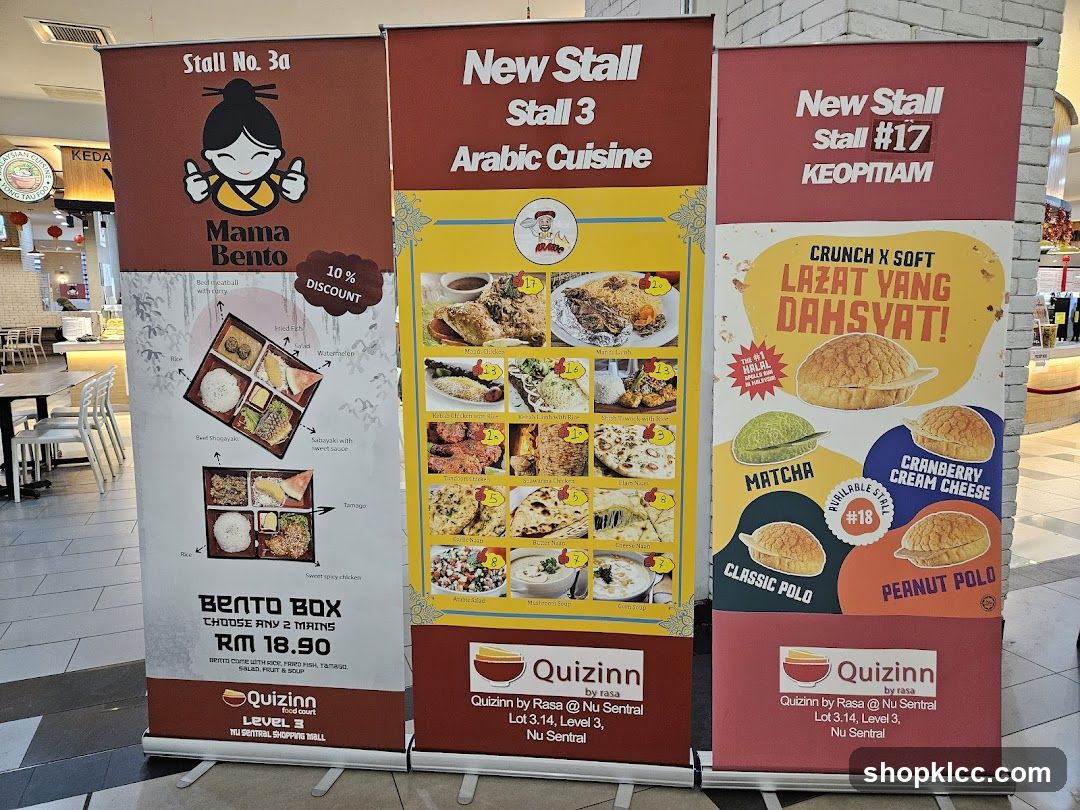 Food Stall Advertisements