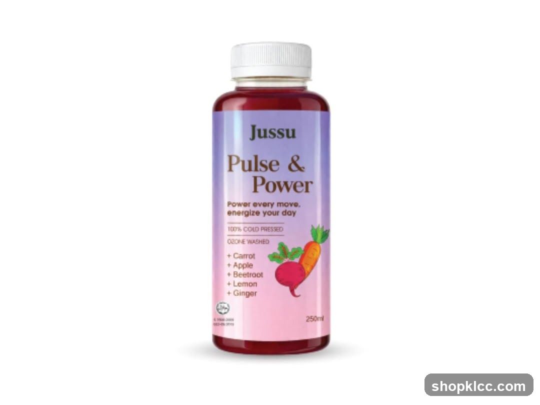 Jussu Pulse & Power Juice Bottle