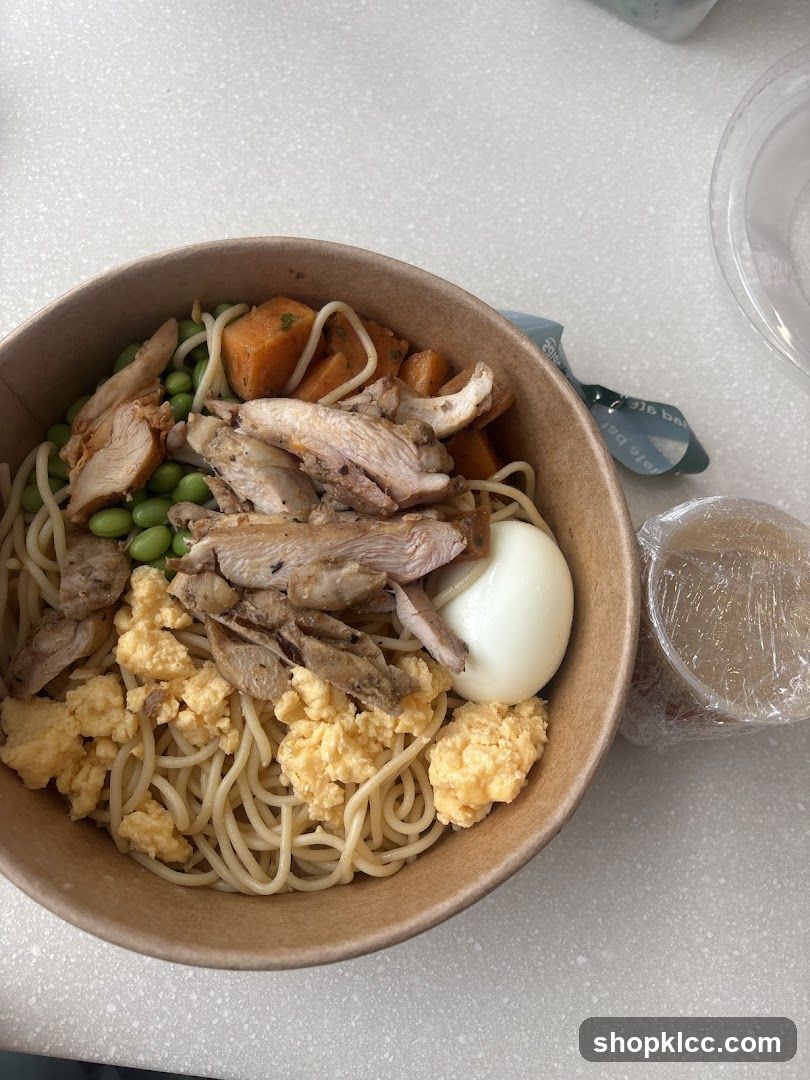 Chicken and Noodle Bowl