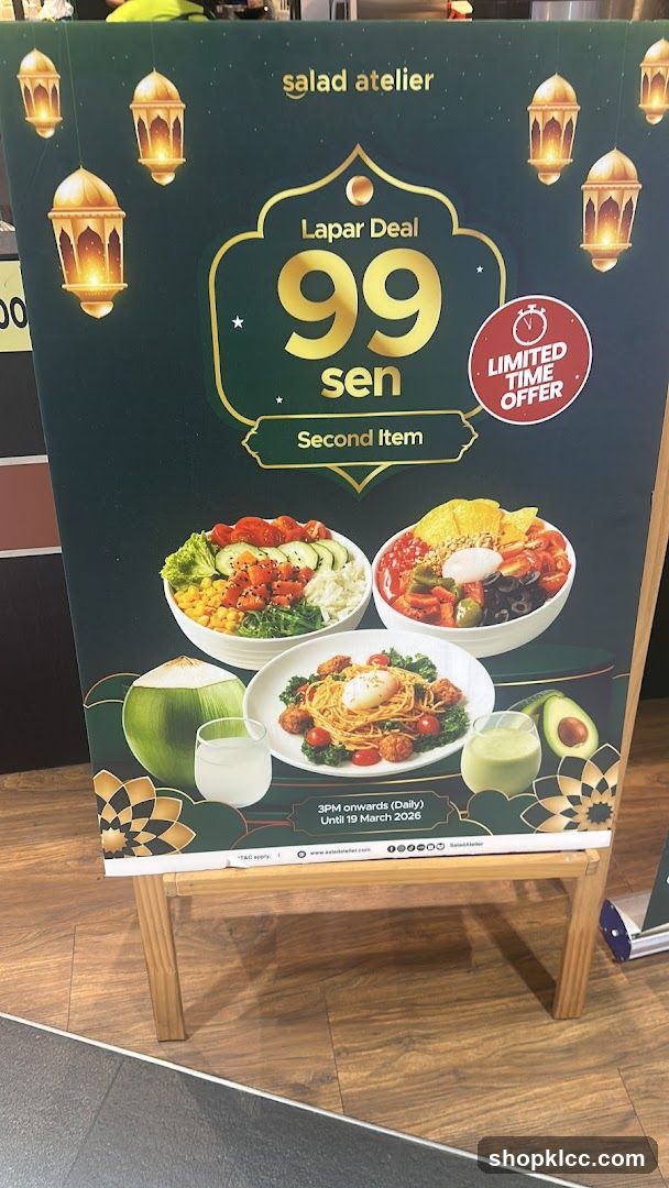 Salad Atelier Lapar Deal Promotion