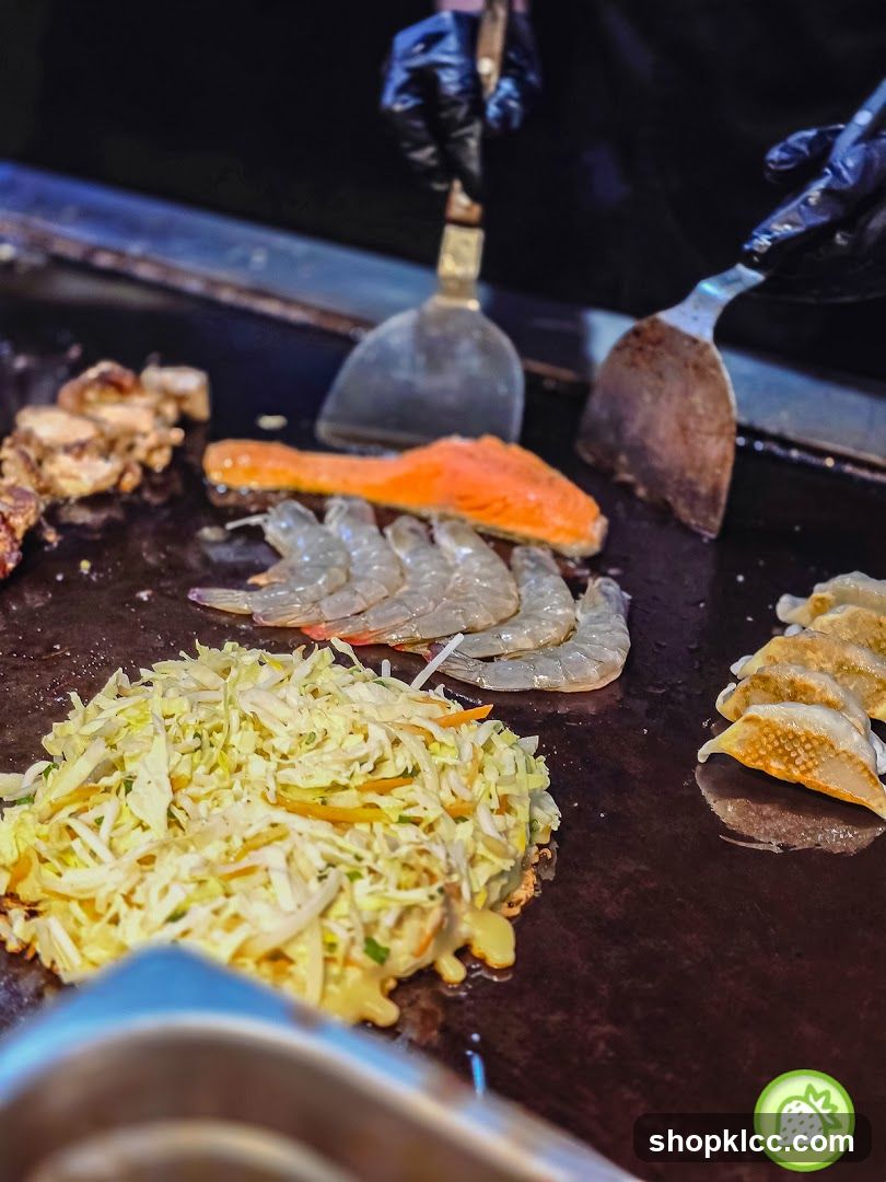 Teppanyaki Cooking
