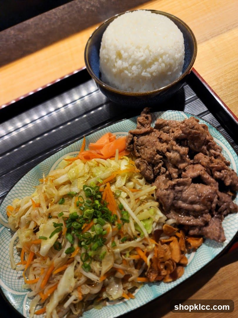 Beef and Vegetable Stir-fry with Rice
