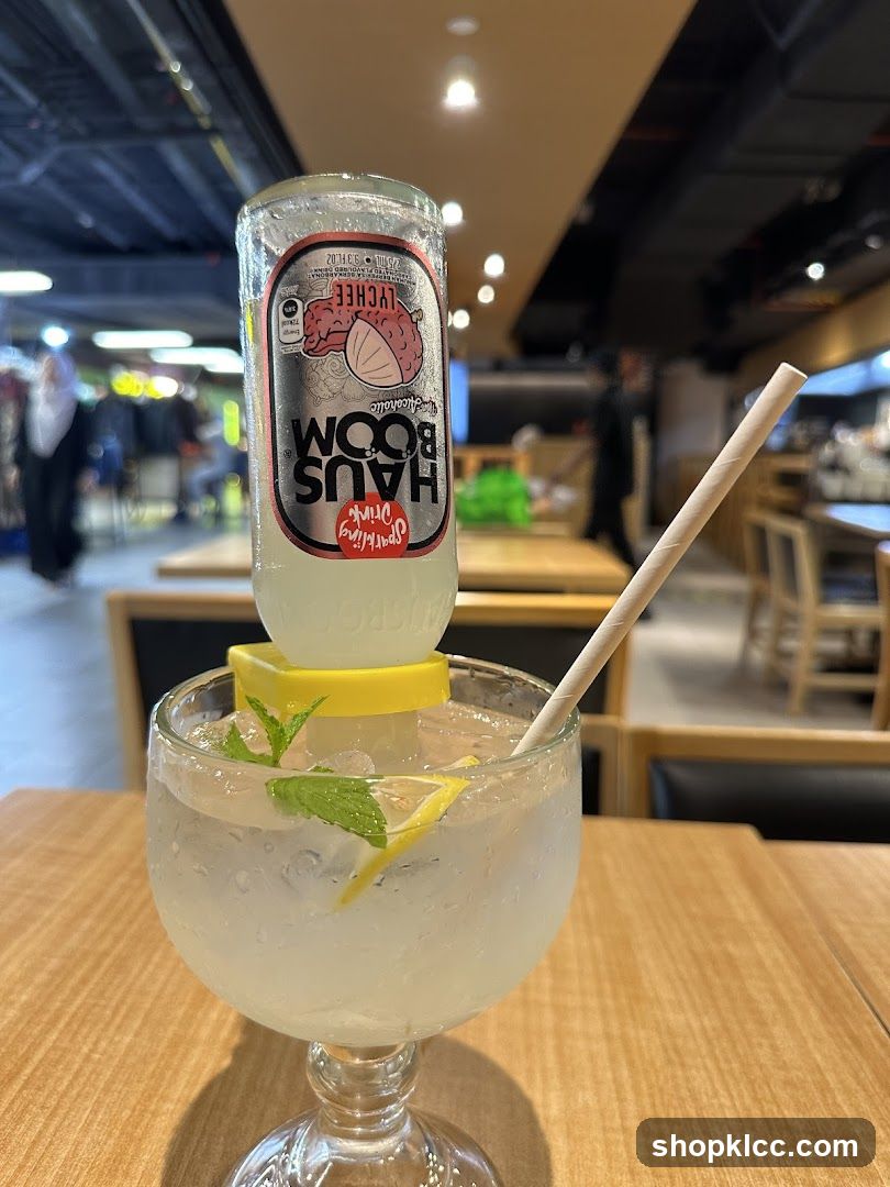 Lychee Sparkling Drink