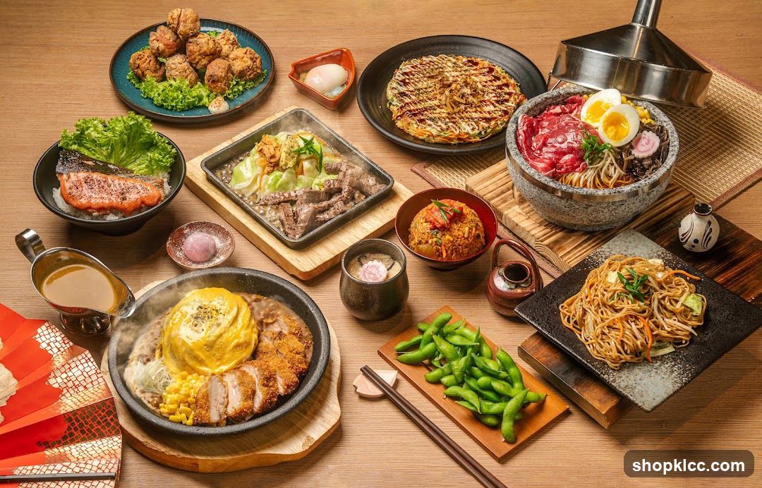 Japanese Food Spread