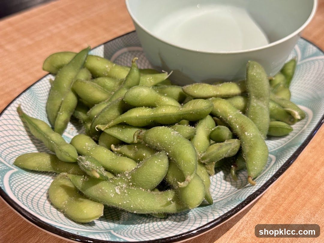 Edamame with Salt