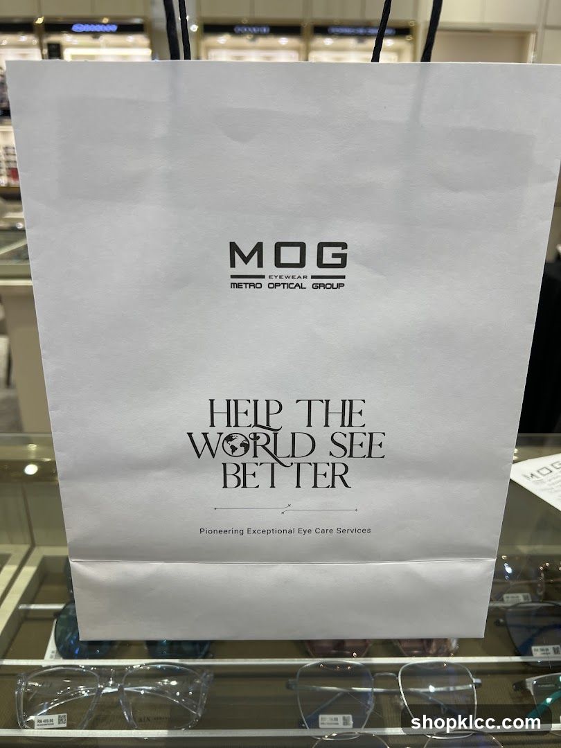 MOG Eyewear Shopping Bag