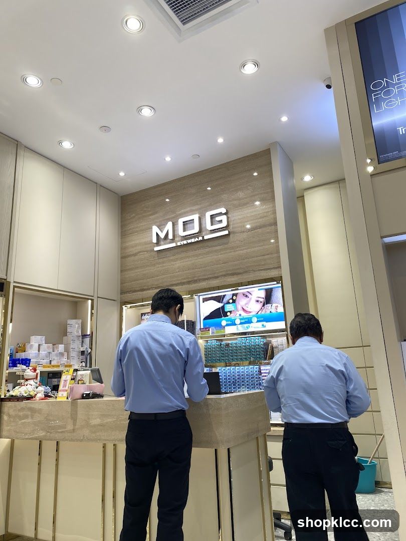 Eyewear Store Counter