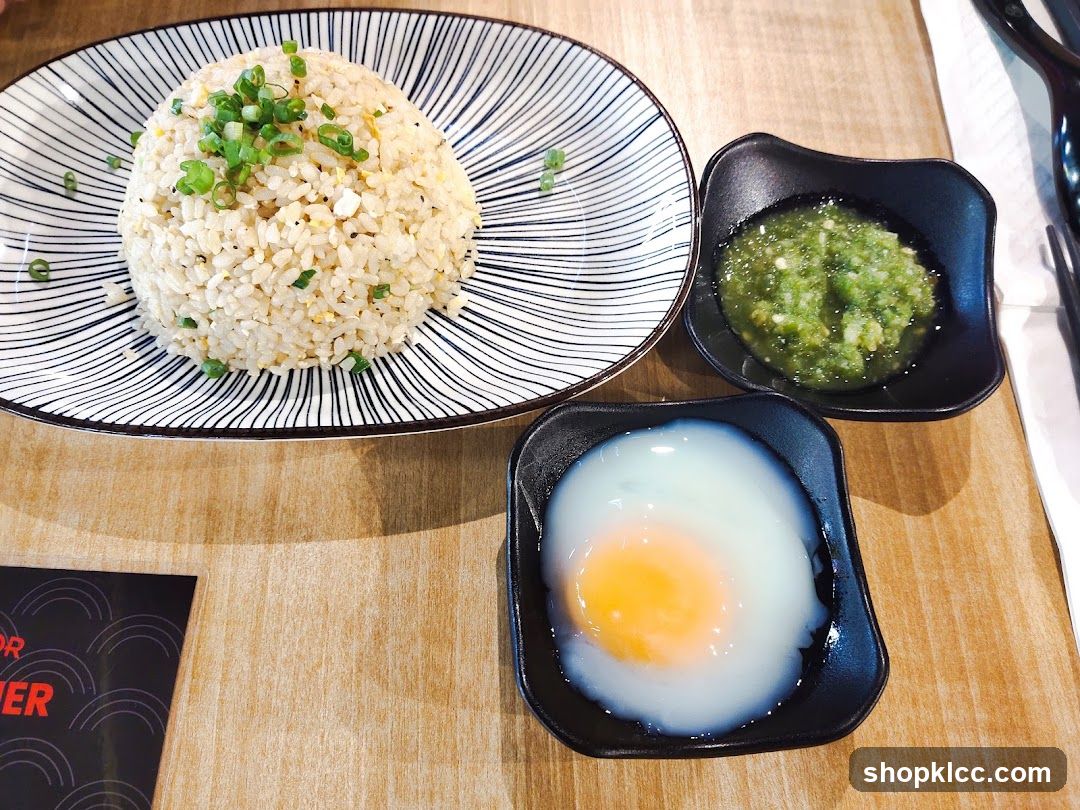 Fried Rice with Egg and Sauce