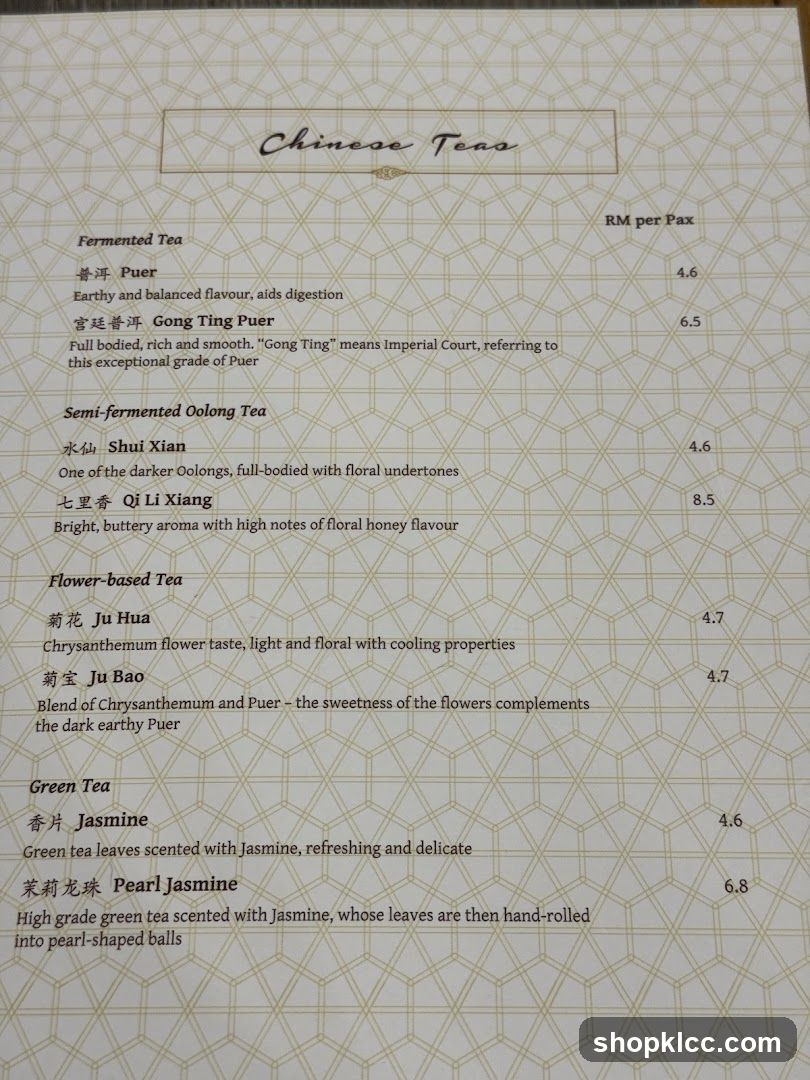 Chinese Teas
