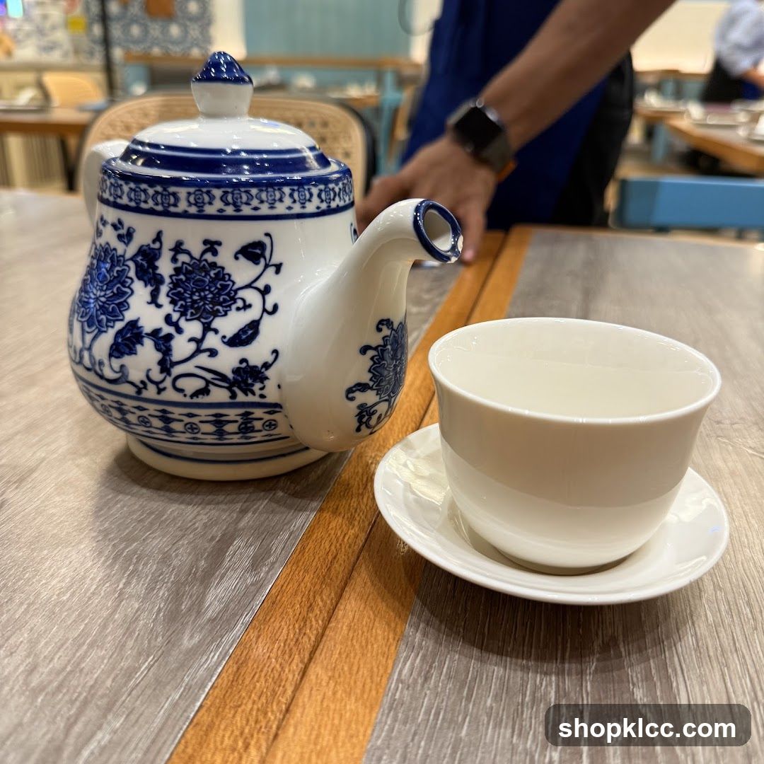 Tea Set on Table