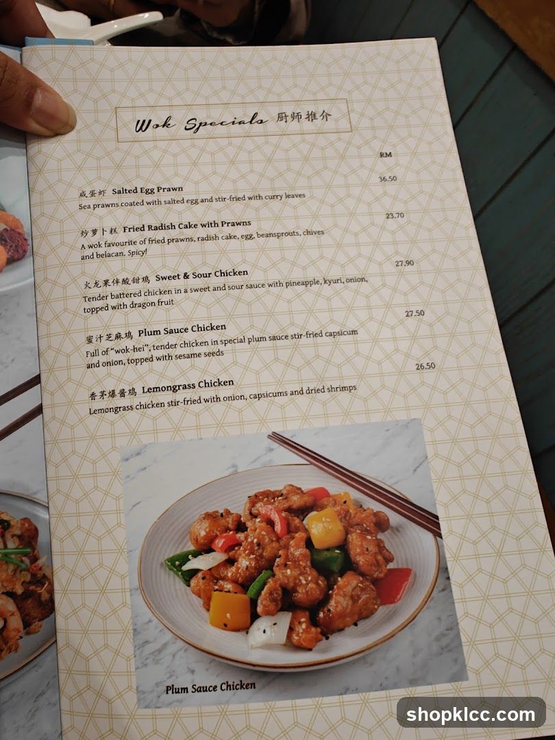 Wok Specials