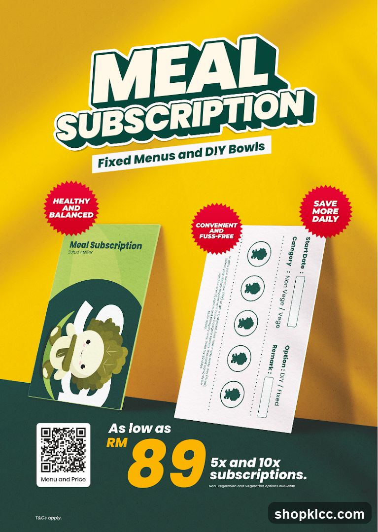 Meal Subscription Ad