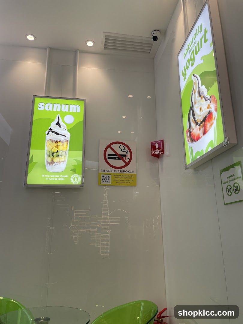 Yogurt Shop Interior