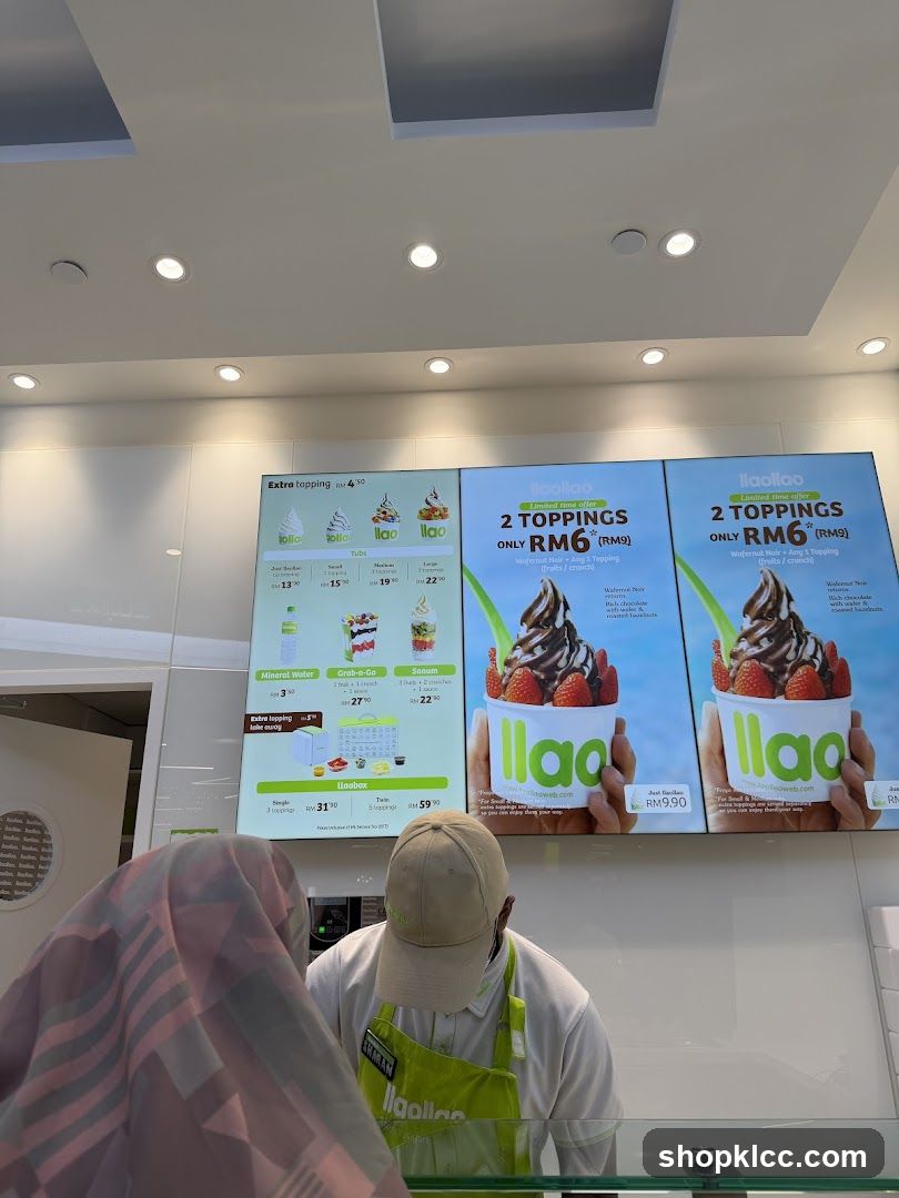llaollao Menu