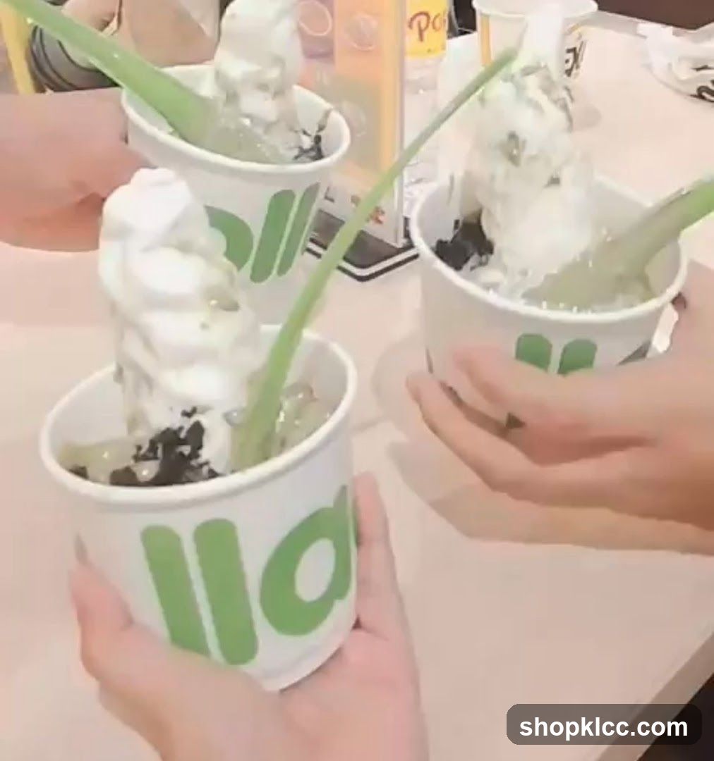 Soft Serve Ice Cream Cups