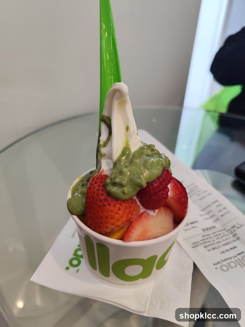 Yogurt with Fruit Toppings
