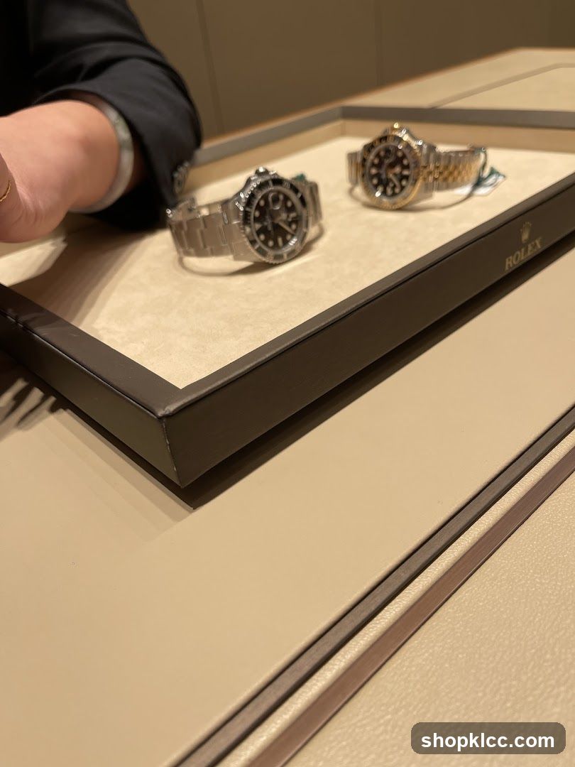 Rolex Watches Display