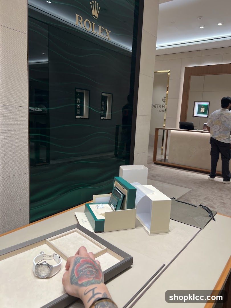 Rolex Store Interior