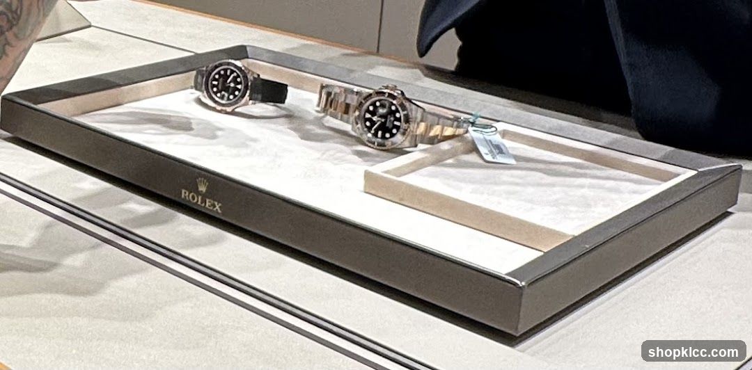 Rolex Watches Display