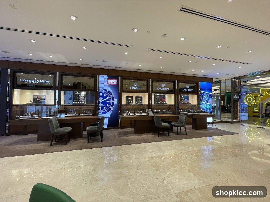 Luxury Watch Store Display